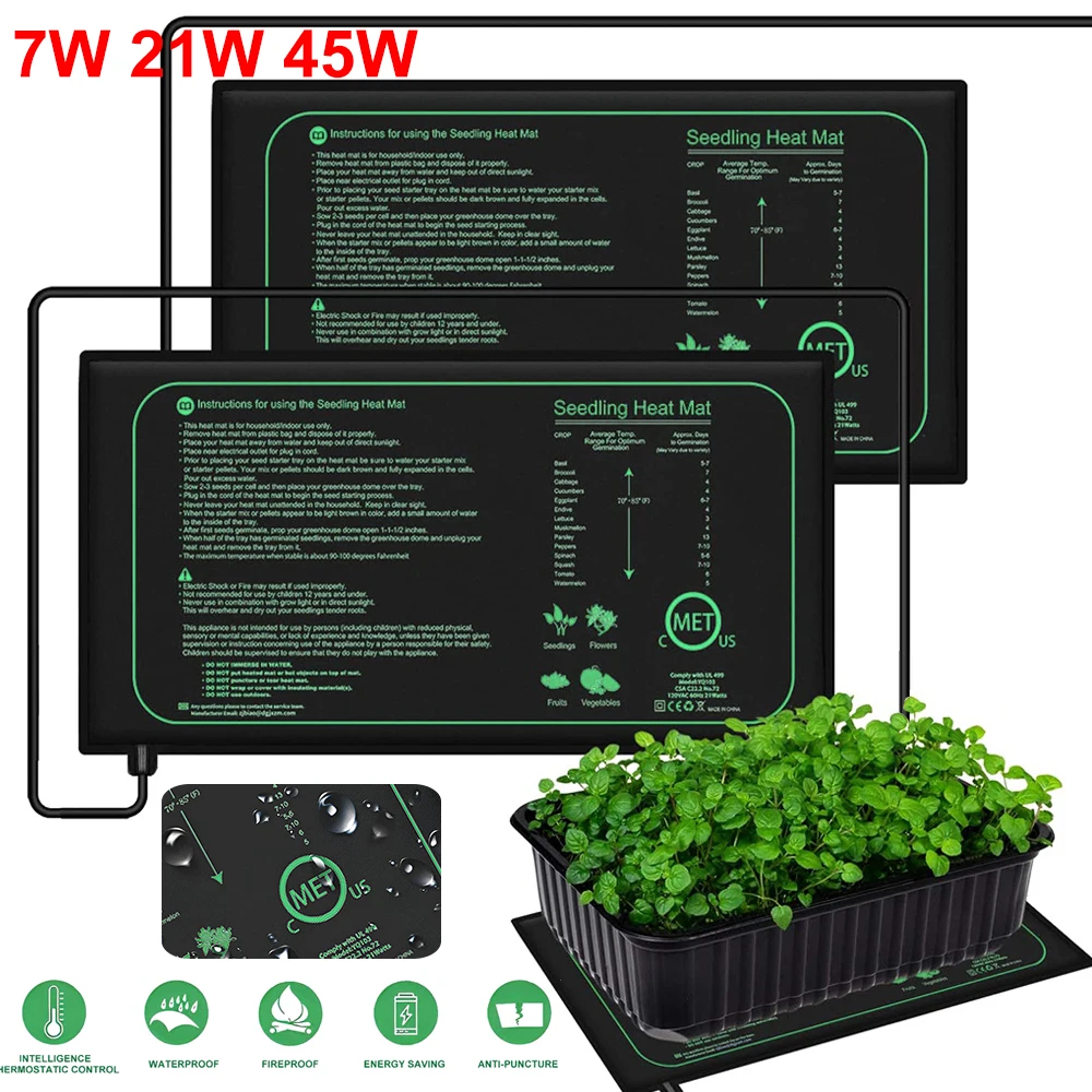Rooting Gel Clone - Mata grzewcza do sadzonek 10/25/50 cm,