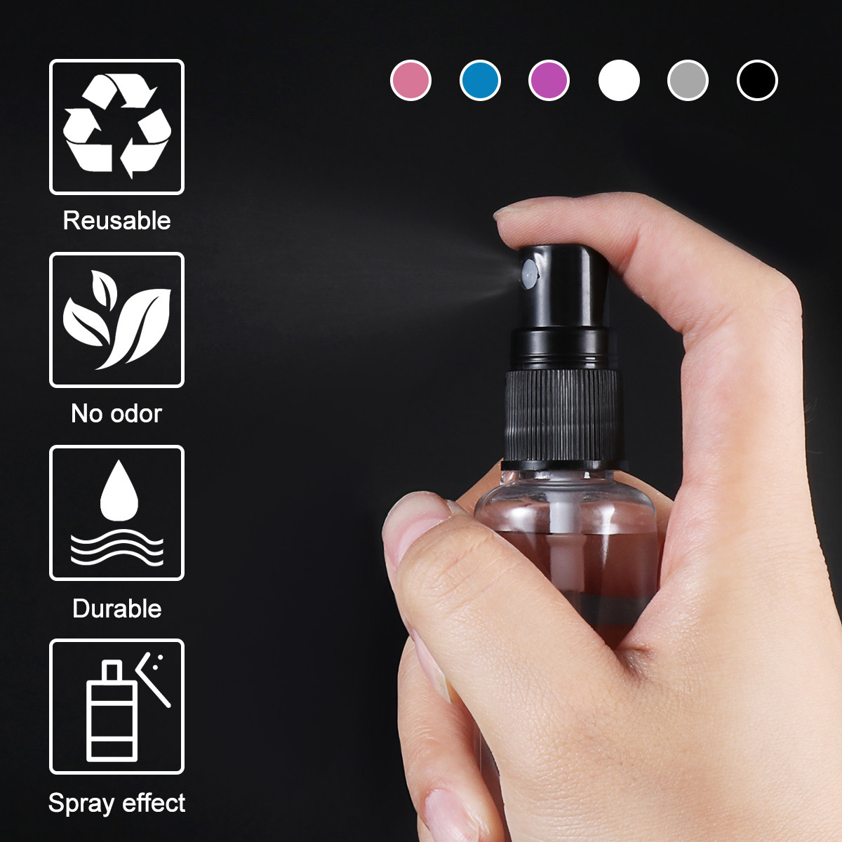 12 sztuk szczelnych przenośnyc – Misting Bottle Fine recenzja i cena